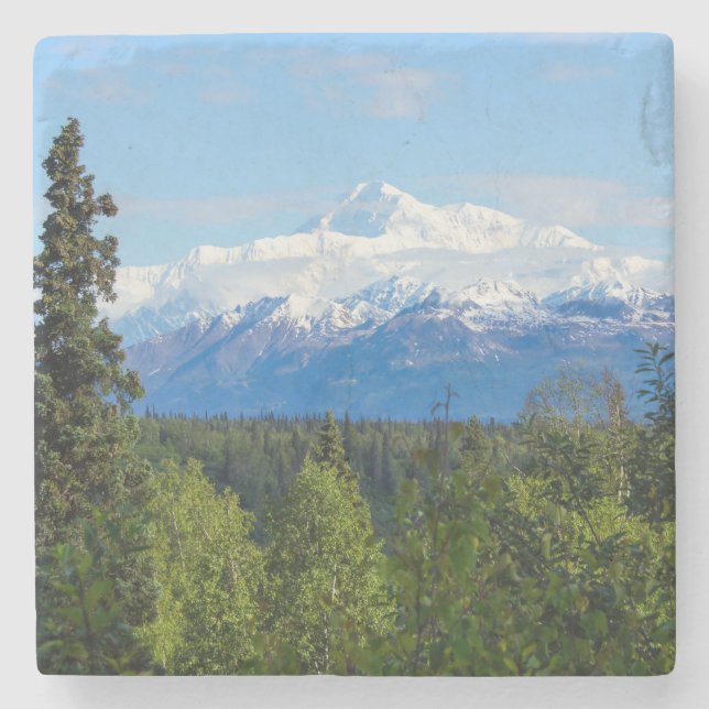 Dessous-de-verre En Pierre Beau Denali (Devant)