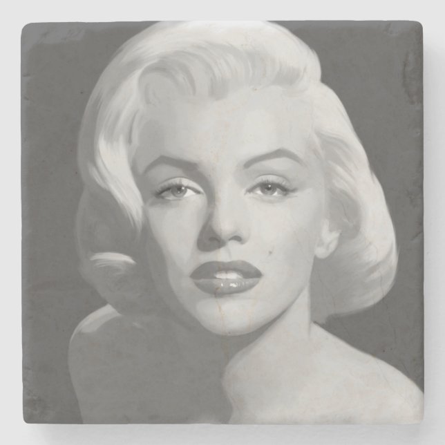 Dessous-de-verre En Pierre Beauté classique (Devant)