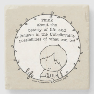 Dessous-de-verre En Pierre Beauté de la vie