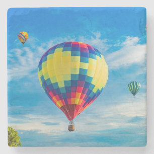 Dessous-de-verre En Pierre Beaux Ballons à air chaud