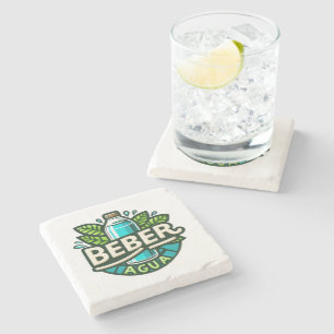 Dessous-de-verre En Pierre Beber agua