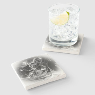 Dessous-de-verre En Pierre Beer Motorcycle Coaster 5