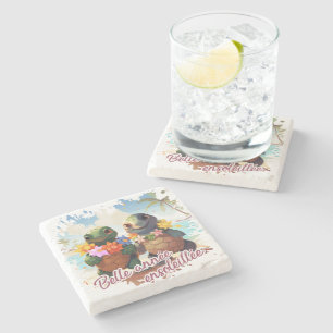 Dessous-de-verre En Pierre Belle année ensoleillée aussi