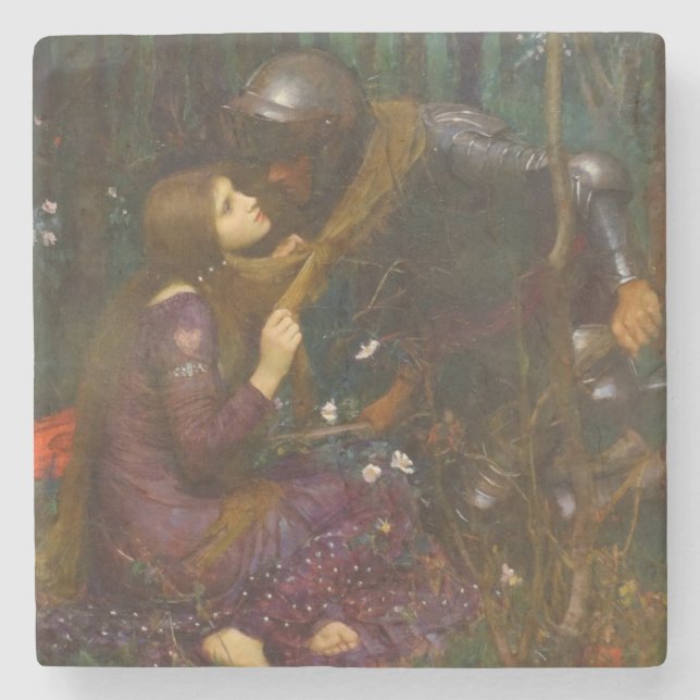 Dessous-de-verre En Pierre Belle Dame Sans Pitié (Devant)