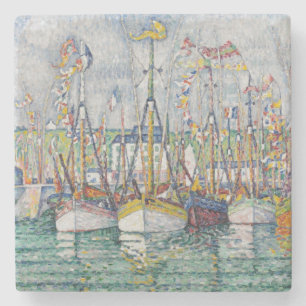 Dessous-de-verre En Pierre Bénédiction de la flotte de thon chez Groix, 192