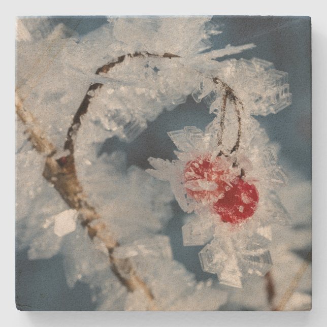 Dessous-de-verre En Pierre Berry (Devant)