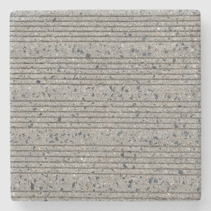 Dessous-de-verre En Pierre Béton Gris Cimetière Trottoir