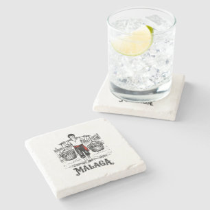 Dessous-de-verre En Pierre Bienvenue à Malaga 5 : El Cenachero