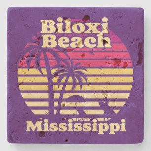 Dessous-de-verre En Pierre Biloxi Beach, Mississippi