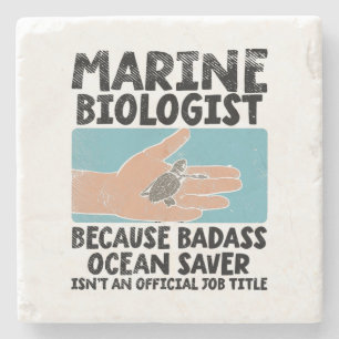 Dessous-de-verre En Pierre Biologiste marin Biologie marine