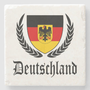 Dessous-de-verre En Pierre Blason de l'Allemagne