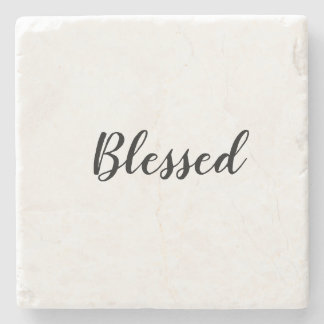 Dessous-de-verre En Pierre Blessed coaster