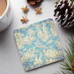 Dessous-de-verre En Pierre bleu vintage toile de jouy motif<br><div class="desc">Vintage bleu turquoise toile de jouy imprimé Dessous de verre en pierre. Ce Dessous de verre en pierre vintage de toile de jouy s'inspire des magnifiques décors de paysages romantiques français. Ces tirages de Toile sophistiqués sont une rage permanente en ce moment, de beaux designs qui apportent la beauté naturelle...</div>