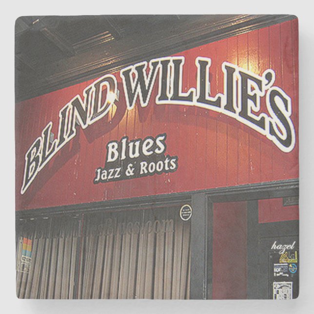 Dessous-de-verre En Pierre Blind Willies Virginia Highland, Blind Willies (Devant)