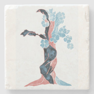 Dessous-de-verre En Pierre Blossom Arbre