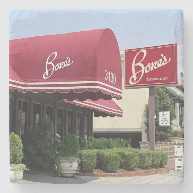 Dessous-de-verre En Pierre Bones Buckhead, Bones Atlanta, Bones (Devant)