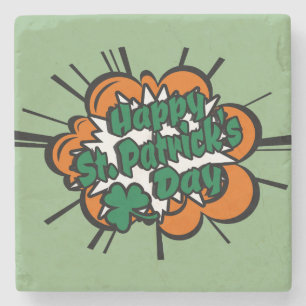 Dessous-de-verre En Pierre Bonne Saint Patrick's Day
