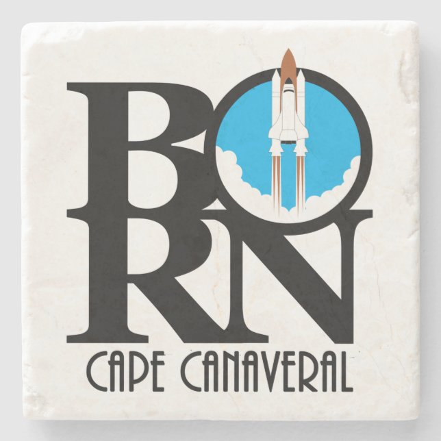 Dessous-de-verre En Pierre BORN Cape Canaveral (Devant)