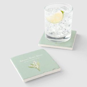Dessous-de-verre En Pierre Bouquet de muguet Shower de mariage 