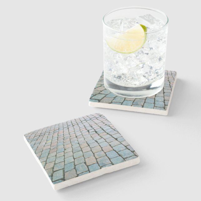 Dessous-de-verre En Pierre Brick Plaza à la Grand-Place - Bruxelles, Belgique (Côté)