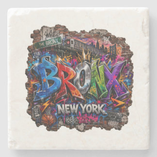 Dessous-de-verre En Pierre Bronx New York graffiti urbain art de rue