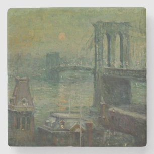 Dessous-de-verre En Pierre Brooklyn Bridge (New York City Landmark) (NYC)
