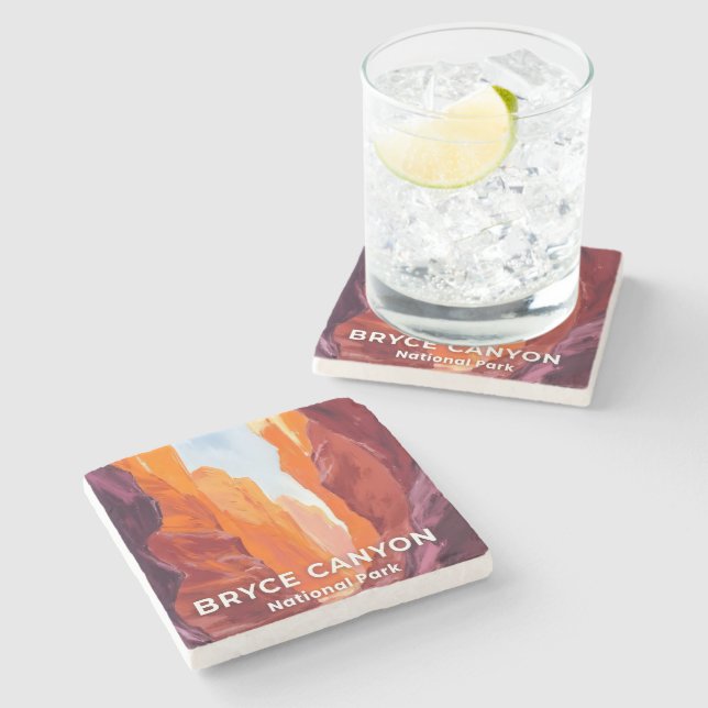 Dessous-de-verre En Pierre Bryce Canyon National Park | Utah Travel (Côté)