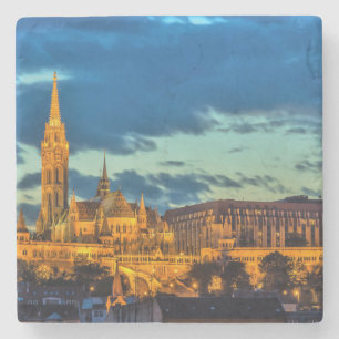 Dessous-de-verre En Pierre Budapest, Hongrie