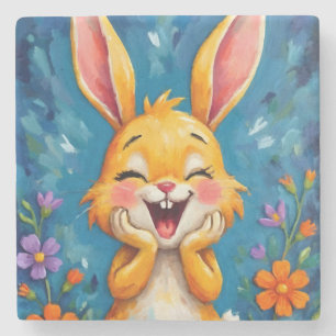 Dessous-de-verre En Pierre Bunny Bliss
