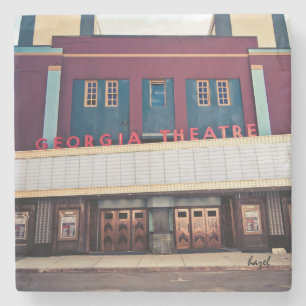 Dessous-de-verre En Pierre Caboteur de marbre d'Athènes la Géorgie de thé