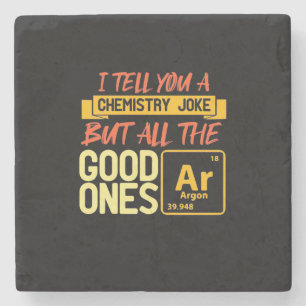 Dessous-de-verre En Pierre Cadeau d'anniversaire Je Vous Raconte Une Chimie