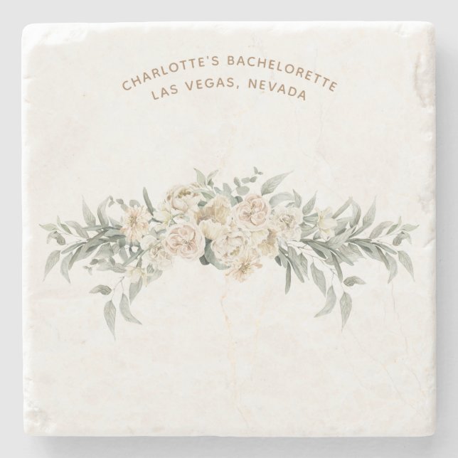 Dessous-de-verre En Pierre Cadeau personnalisé pour la fête de Bachelorette (Devant)