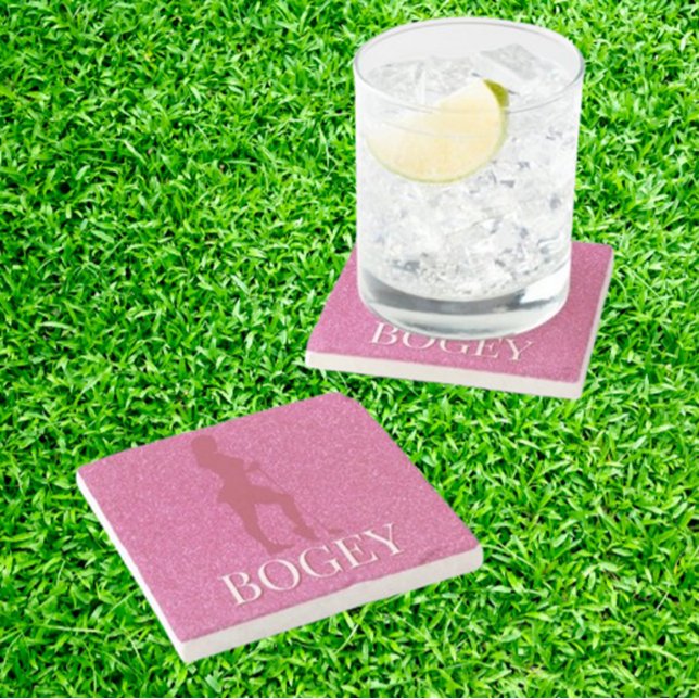 Dessous-de-verre En Pierre Cadeaux de golf chic que vous aimerez (Discover the perfect sparkly gifts for women golfers! )
