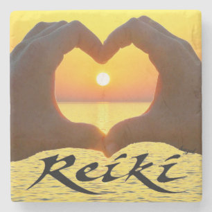 Dessous-de-verre En Pierre Cadeaux Reiki, Reiki