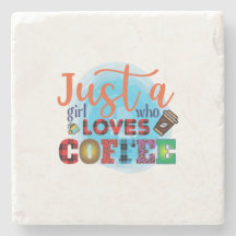 Café Art Juste Une Fille Qui Aime Le Café