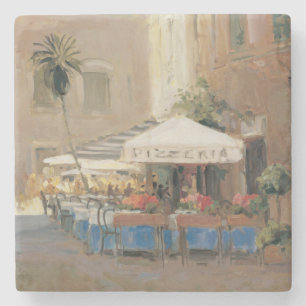 Dessous-de-verre En Pierre Café Roma