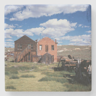 Dessous-de-verre En Pierre Californie, Bodie State Historic Park, Un vieux