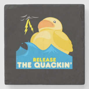 Dessous-de-verre En Pierre Canard en caoutchouc