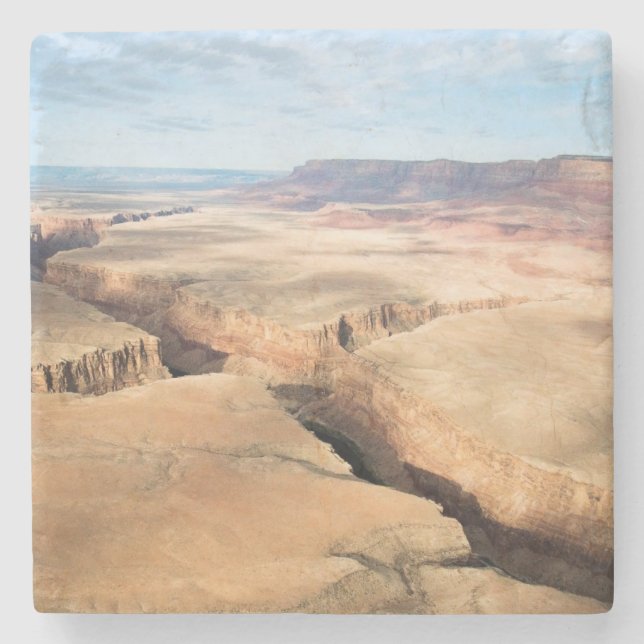 Dessous-de-verre En Pierre Canyon dans le canyon (Devant)