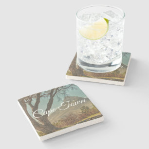 Dessous-de-verre En Pierre Cap Lion's Head Landscape Afrique du Sud