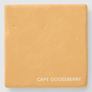 Dessous-de-verre En Pierre Cape Gooseberry yellow color name