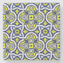 Carreau de céramique européen antique imprimé