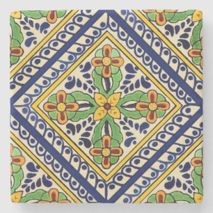 Dessous-de-verre En Pierre Carreau de Talavera