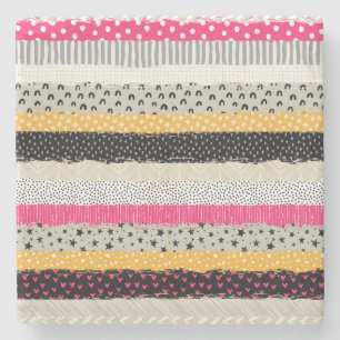 Dessous-de-verre En Pierre Carrelage en Patchwork : Conception Versatile Sans