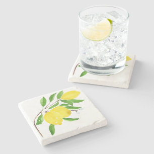 Dessous-de-verre En Pierre Carrelage méditerranéen, majolica, style sicilien,