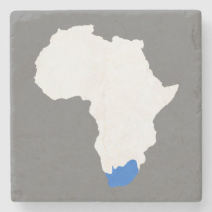 Dessous-de-verre En Pierre Carte de l'Afrique du Sud