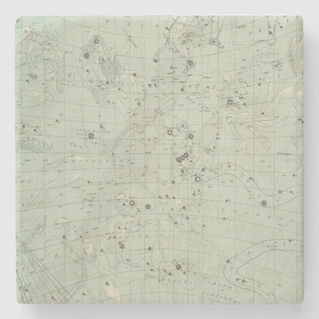 Dessous-de-verre En Pierre Carte d'étoile 2 (Devant)