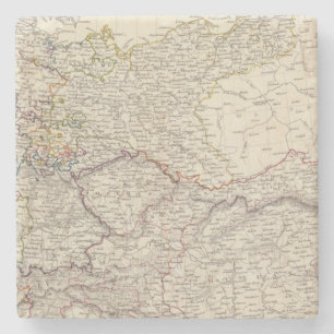 Dessous-de-verre En Pierre Carte générale de l'Allemagne