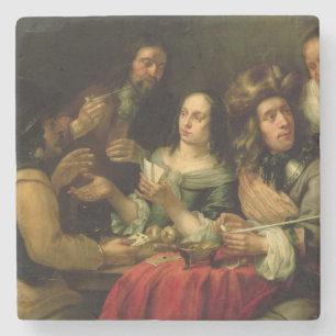 Dessous-de-verre En Pierre Cartes de jeu