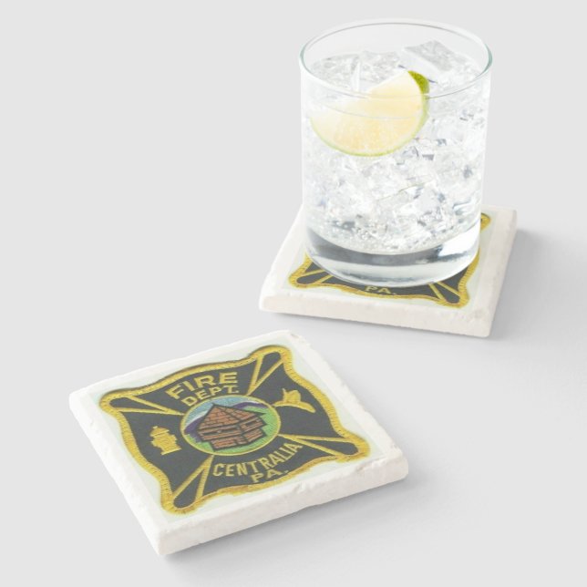Dessous-de-verre En Pierre Centralia PA, FD  (Côté)